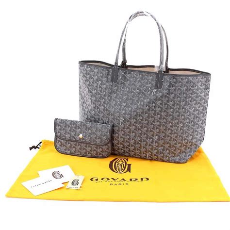 goyard grey tote price|goyard st louis tote pm grey.